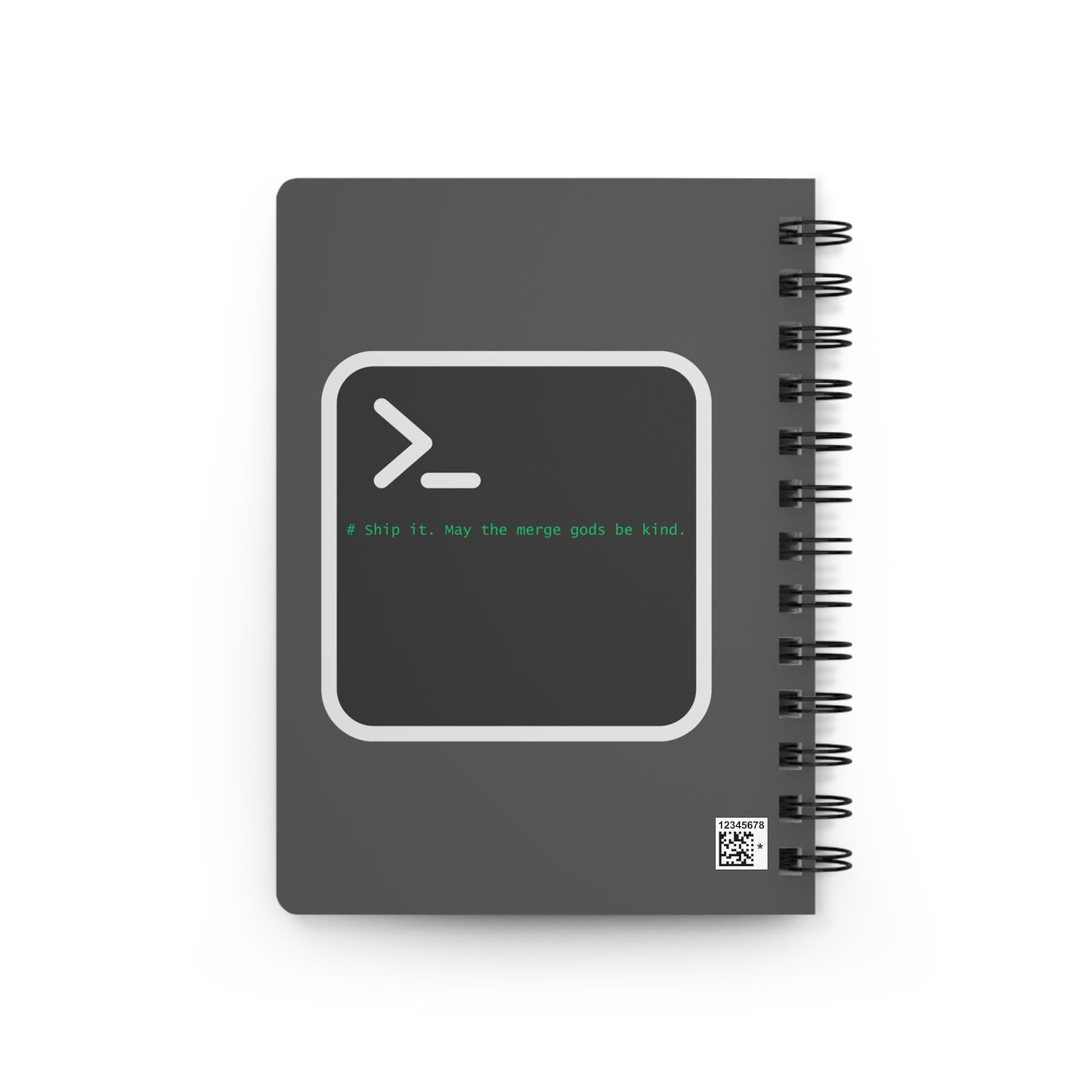 Code. Debug. Repeat Spiral Bound Journal