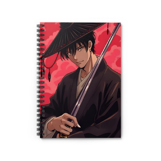 Anime Character Spiral Notebook, Sketchbook for Artists, Gift for Students, Journaling, Writing, School Supplies, Geek Merchandise