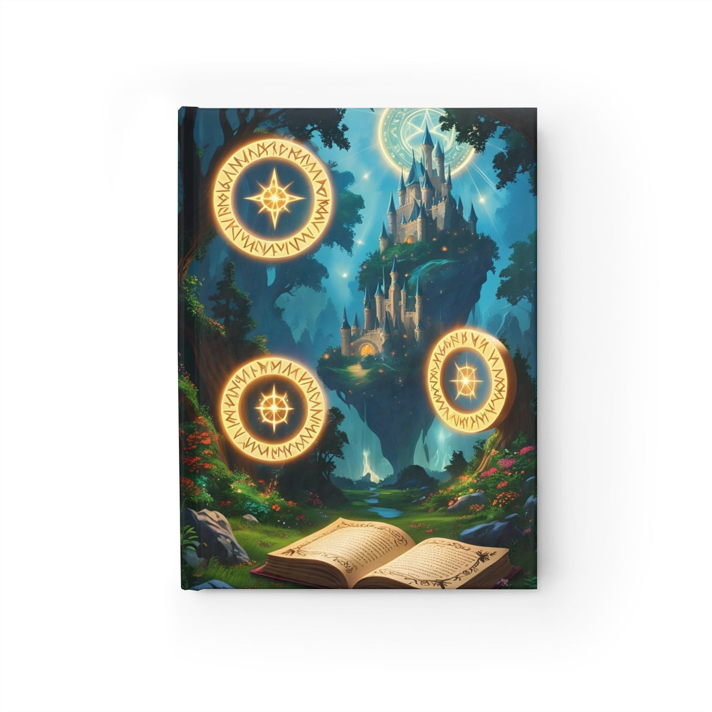 Blue Magical Castle Journal