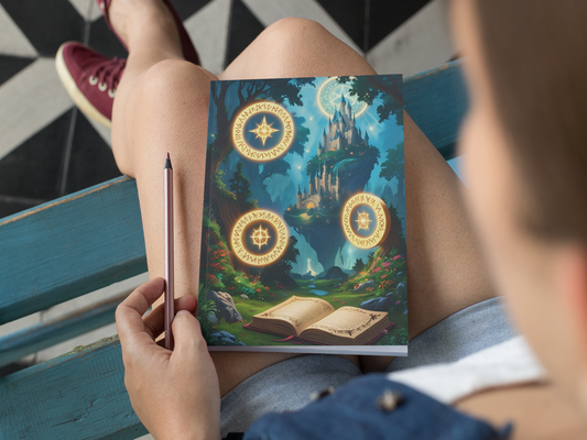 Blue Magical Castle Journal