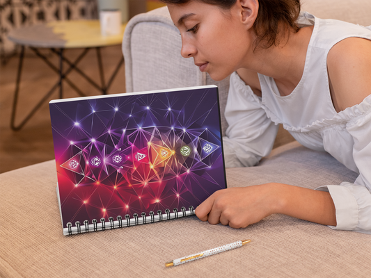 Zodiac Spiral Notebook - Ruled Line