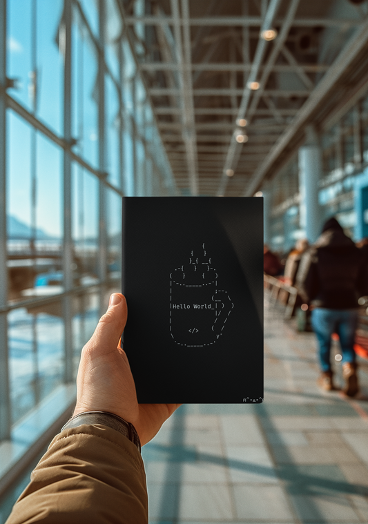 ASCII Mug Journal - Blank