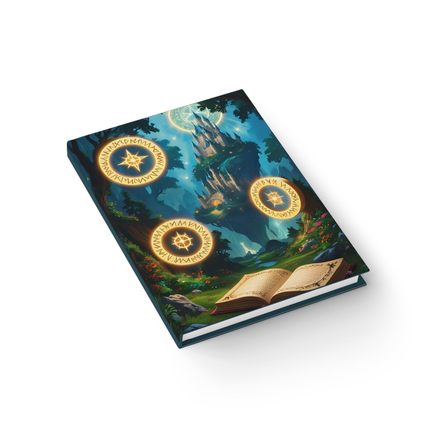 Blue Magical Castle Journal